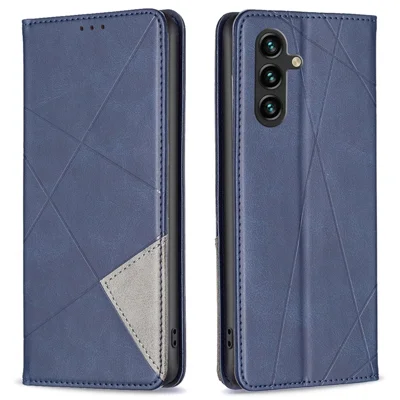 Phone Cover for Samsung Galaxy A05s 4G Case Imprinted Leather Phone Shell - Blue