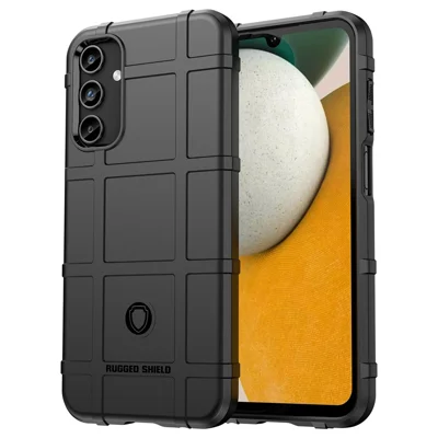 For Samsung Galaxy A15 5G Case Square Grid Texture TPU Shell Phone Cover - Sort
