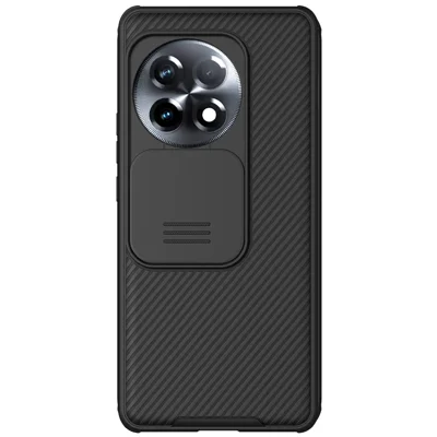 NILLKIN CamShield Pro Series For OnePlus Ace 2 Pro 5G Case Slide Camera Lid PC+TPU Phone Cover - Black