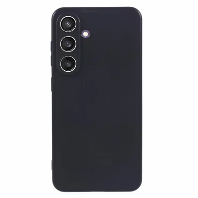 Obudowa do Samsung Galaxy S24, precyzyjne wycięcia, błyszcząca miękka obudowa tylnia z tworzywa TPU - Czarny