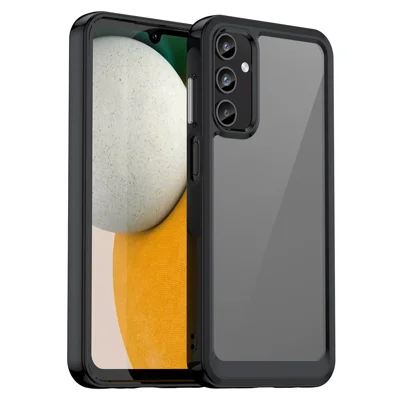 For Samsung Galaxy A15 5G Case Anti-drop TPU + Acrylic Cover til Mobiltelefon - Sort