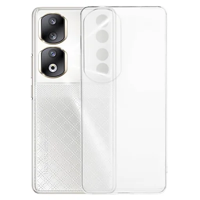 Anti-Drop Slim Case for Honor 90 Pro Clear Case Precise Cutout TPU Phone Cover