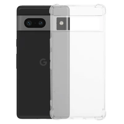 For Google Pixel 7 5G TPU Case Four Corner Anti-drop Transparent Phone Cover