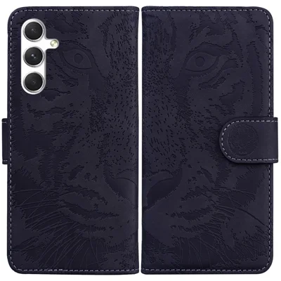 For Samsung Galaxy S24+ Case Shockproof Phone Shell Wallet Magnetic Mobile Phone Cover - Black