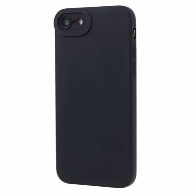 Funda para teléfono YX Series para iPhone 7 de 4.7 pulgadas / 8 de 4.7 pulgadas / SE (2022) / SE (2020) Funda suave mate de TPU (corte preciso) - Negro