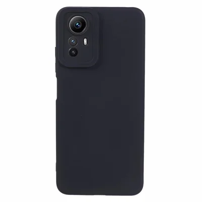 YX Series For Xiaomi Redmi Note 12S 4G TPU Case Mobile Phone Matte Cover (Precise Cutout) - Black