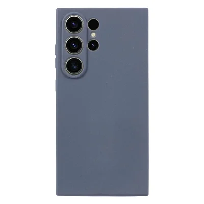 For Samsung Galaxy S24 Ultra Phone Case Double-Sided Matte Design Anti-Slip Cover - Grey
