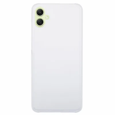 For Samsung Galaxy A05 4G Cover Back Protector Rubberized Plastic Phone Case - Transparent