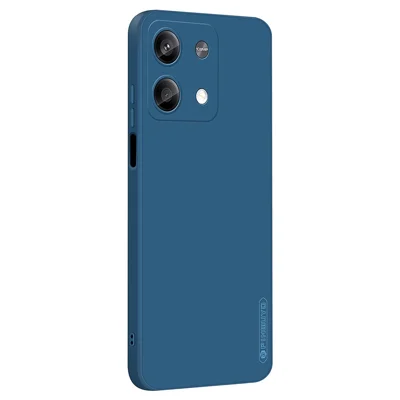 PINWUYO JK Touching Series for Xiaomi Redmi Note 13 5G Case Anti-scratch Soft TPU Cover - Navy Blue
