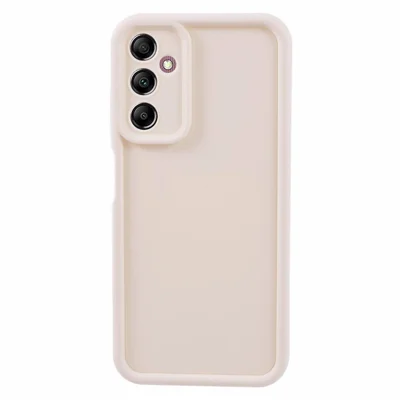 Pour Samsung Galaxy A05s 4G Étuis Soft TPU Mat Protection de la Caméra Housse de Téléphone - Beige