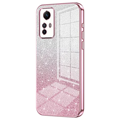 TPU Cover for Xiaomi Redmi Note 12S 4G Precise Cutout Bump Proof Cell Phone Case - Pink