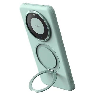 NILLKIN For Huawei Mate 60 Pro / Mate 60 Pro+ Phone Case Magnetic Kickstand Protective Cover - Green