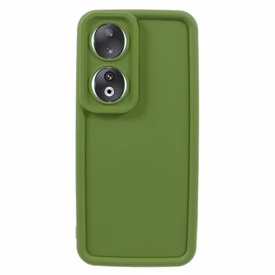 DY Series til Honor 90 mobiltelefonbeskyttelsesdæksel med gummiagtig TPU-antidråbefod (præcis linseudskæring) - Grøn