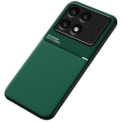 Cellphone Cover for Xiaomi Poco F6 Pro 5G / Redmi K70 5G / K70 Pro 5G Case Works with Magnetic Car Mount - Green
