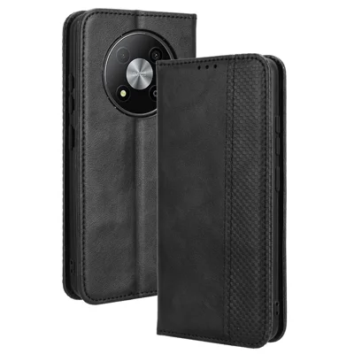For ZTE Blade A73 Pro 5G / A73 5G / Optus X Pro 5G Leather Wallet Case Folio Flip Phone Cover - Black
