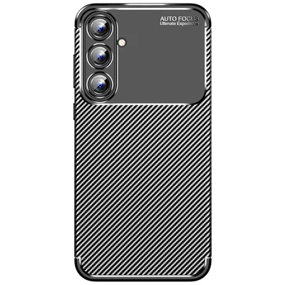 Etui TPU dla Samsung Galaxy A55 5G, wykończenie w stylu węglowego, cienkie pokrowce na telefon komórkowy