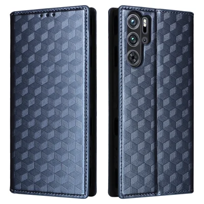 For ZTE nubia Red Magic 9 Pro+ 5G / Red Magic 9 Pro 5G Case Phone Stand Magnetic Phone Cover - Blue