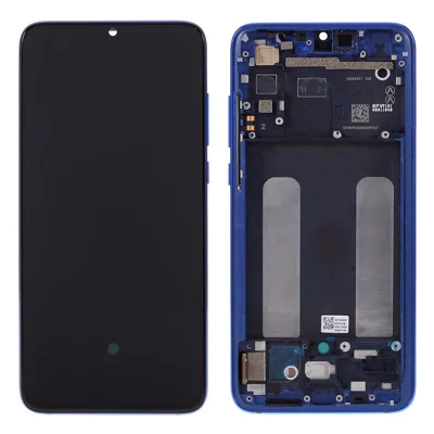 For Xiaomi Mi CC9 / Mi 9 Lite Grade C LCD Screen and Digitizer Assembly + Frame Part (TFT Technology) (without Logo) - Blue