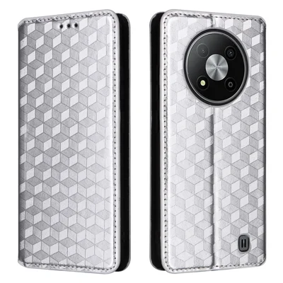 For ZTE Blade A73 Pro 5G / A73 5G / Optus X Pro 5G Wallet Case Phone Leather Cover Magnetic Closing - Silver