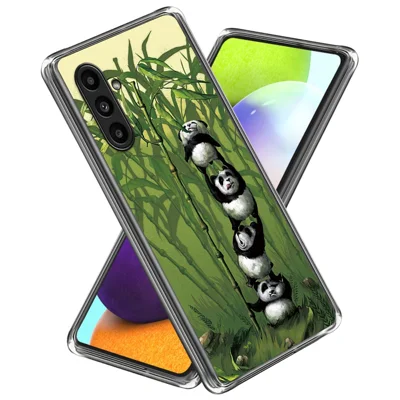 For Samsung Galaxy A14 4G / 5G TPU Case Pattern Printing Mobile Phone Cover - Stacking Pandas