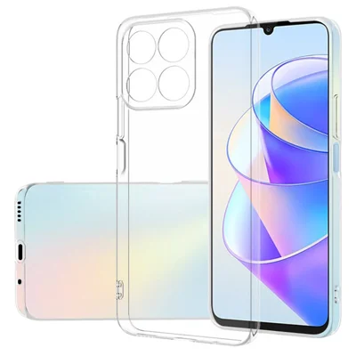 For Honor X8b 4G Clear Case Ultra Thin TPU Phone Cover Precise Cutout