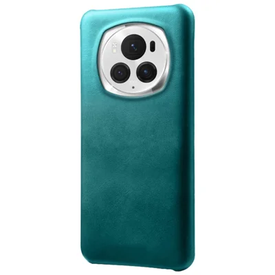 For Honor Magic6 Pro 5G Case Calf Texture Shockproof Phone Protector - Green
