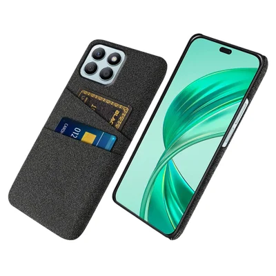 Custodia Per Honor X8b + Vetro Temperato, Cover In Silicone Morbido Antiscivolo Con Fiori Viola, Nero, Protezione Antiurto