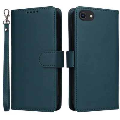 Etui magnetyczne do iPhone 6 / 6s / 7 / 8 4,7 cala / SE (2022) / SE (2020) BETOPNICE, separowalna obudowa z kory PU z paskiem - niebieski