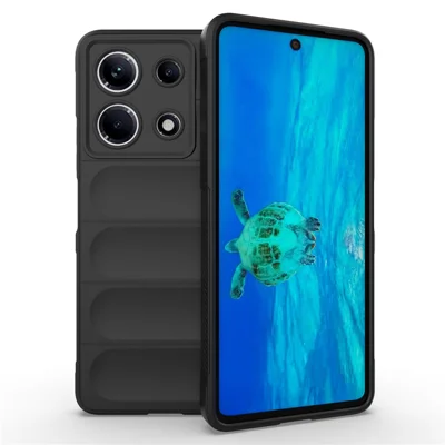 For Infinix Note 30 4G Case Soft TPU Anti-Scratch Shockproof Mobile Phone Cover - Black