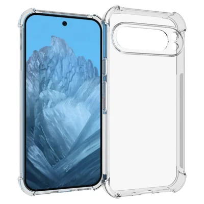 For Google Pixel 9 / Pixel 9 Pro Case Drop-Proof Non-Slip Soft TPU Clear Phone Cover