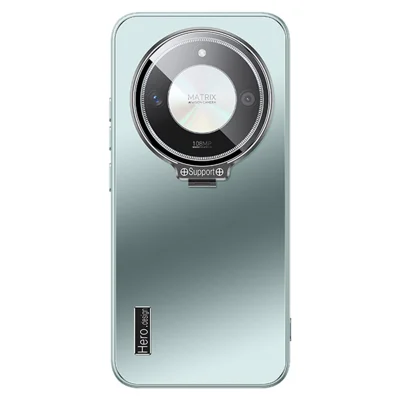 For Honor X50 5G / X50 Pro 5G / X50 GT 5G Case Anti-scratch TPU+PC Phone Shell with Hidden Kickstand - Cyan