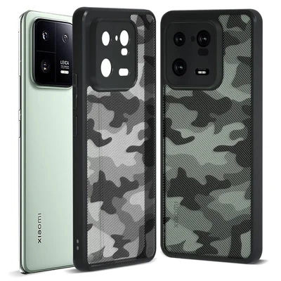IBMRS Phone Cover for Xiaomi 13 Pro 5G Cases Anti-Scratch TPU+PC Phone Shell - Artistic Camouflage