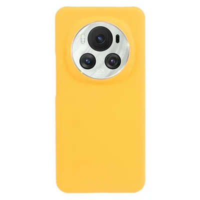 For Honor Magic6 5G Cell Phone Case Rubberized Skin-touch Back Shell - Yellow