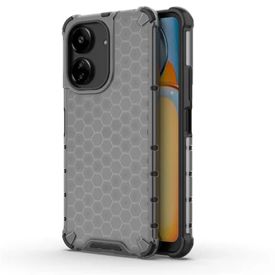 For Xiaomi Redmi 13C 4G / 13C 5G / Poco C65 4G / Poco M6 5G / 13R 5G Case Four Corner Drop-Proof Phone Cover - Black