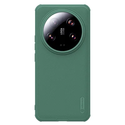 NILLKIN Frosted Shield Pro for Xiaomi 14 Ultra Magnetic Case Non-Slip Phone Cover - Green