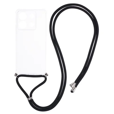 TPU-hoesje voor Xiaomi Redmi Note 13 Pro 5G / Poco X6 5G met hoekbescherming en lanyard