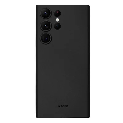 KZDOO Air Skin Series For Samsung Galaxy S24 Ultra Case Ultra Thin Frosted Phone Cover - Black