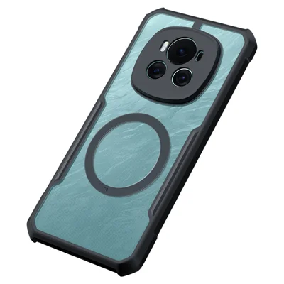 Bulk Purchasing XUNDD For Honor Magic6 5G Cell Phone Magnetic Case TPU+Acrylic Cover - Laser Texture