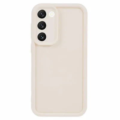 For Samsung Galaxy S22+ 5G Case TPU Matte Lightweight Anti-Scratch Phone Cover - Beige