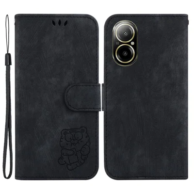 Custodia A Libro In Pelle Per Oppo Realme C67 4G - Xinyunew, Cover Con Portafoglio E Slot Per Carte, Chiusura Magnetica, Funzione Stand, Colore Blu