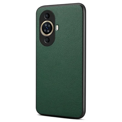 For Huawei nova 11 / nova 12s 4G / nova 12 Lite 4G Case Scratch-Resistant PU+PC+TPU Hybrid Phone Cover - Green
