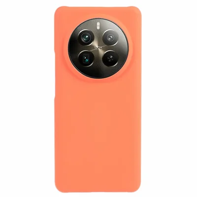 Til Realme 12 Pro+ 5G / 12 Pro 5G hylse Skindfølelse matte hårde PC-telefonhylse - Orange