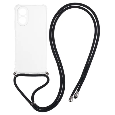 For Realme C67 4G Case Anti-drop Four Corners TPU Phone Cover with Lanyard
