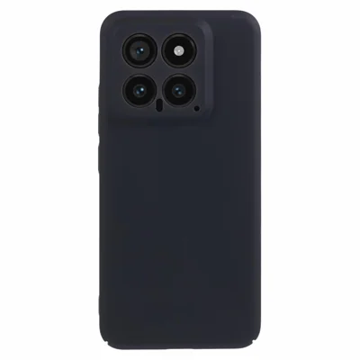 For Xiaomi 14 Pro Case Rubberized Skin-touch Hard PC Anti-scratch Smartphone Cover - Black