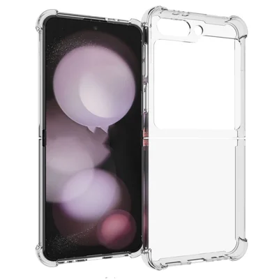 Phone Case for Samsung Galaxy Z Flip7 FE 5G / Z Flip6 5G TPU Case Anti-Drop Four Corner Airbag Phone Cover
