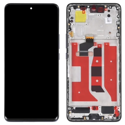 For Huawei nova 9 OEM Grade S OLED Screen and Digitizer Assembly + Frame (without Logo) - Black