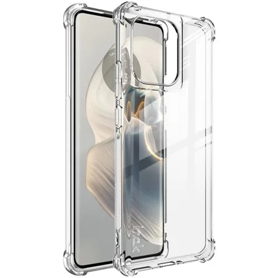 IMAK For Motorola Edge 50 Pro 5G / Edge 50 5G TPU Case Airbag Protection Anti-Drop Phone Cover - Transparent