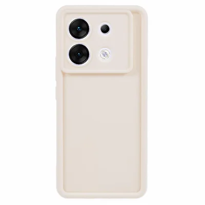 For Infinix Zero 30 5G Cover Thickened Shockproof TPU Cell Phone Case - Beige