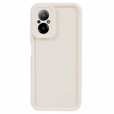 For Realme C67 4G Cover Anti-Drop Thickened TPU Case   Cell Phone Accessories - Beige