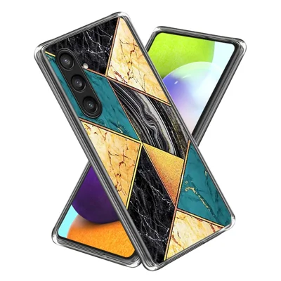 For Samsung Galaxy S24+ Case Scratch Resistant Pattern Printing TPU Phone Cover - Style A